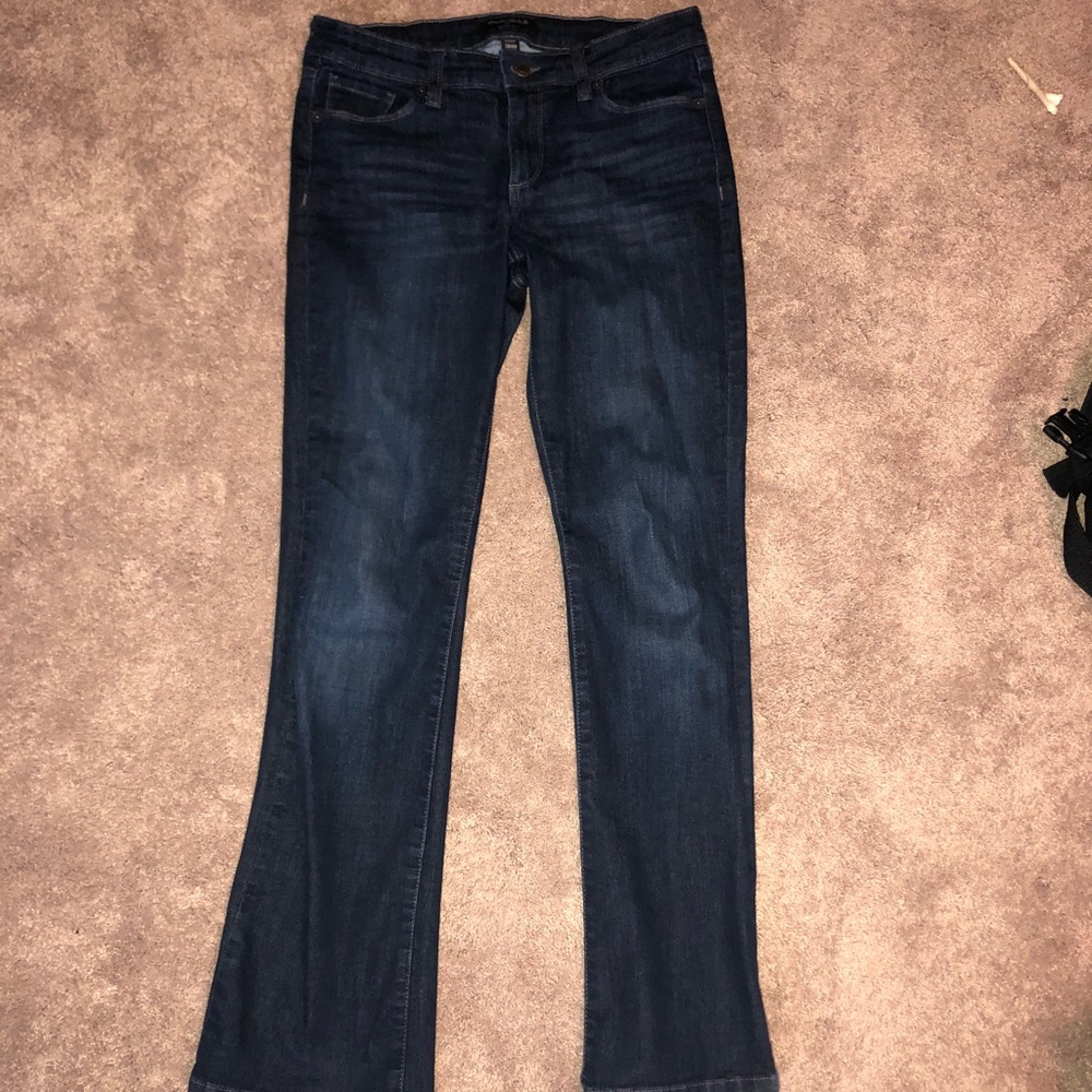 GORGEOUS Banana Republic Dark Wash Slim Boot Jeans